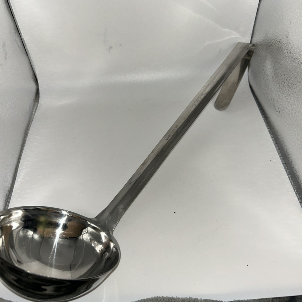 Stainless Steel Ladle 8 oz 237 ml Soup Sauce Ladle‎ Made in India